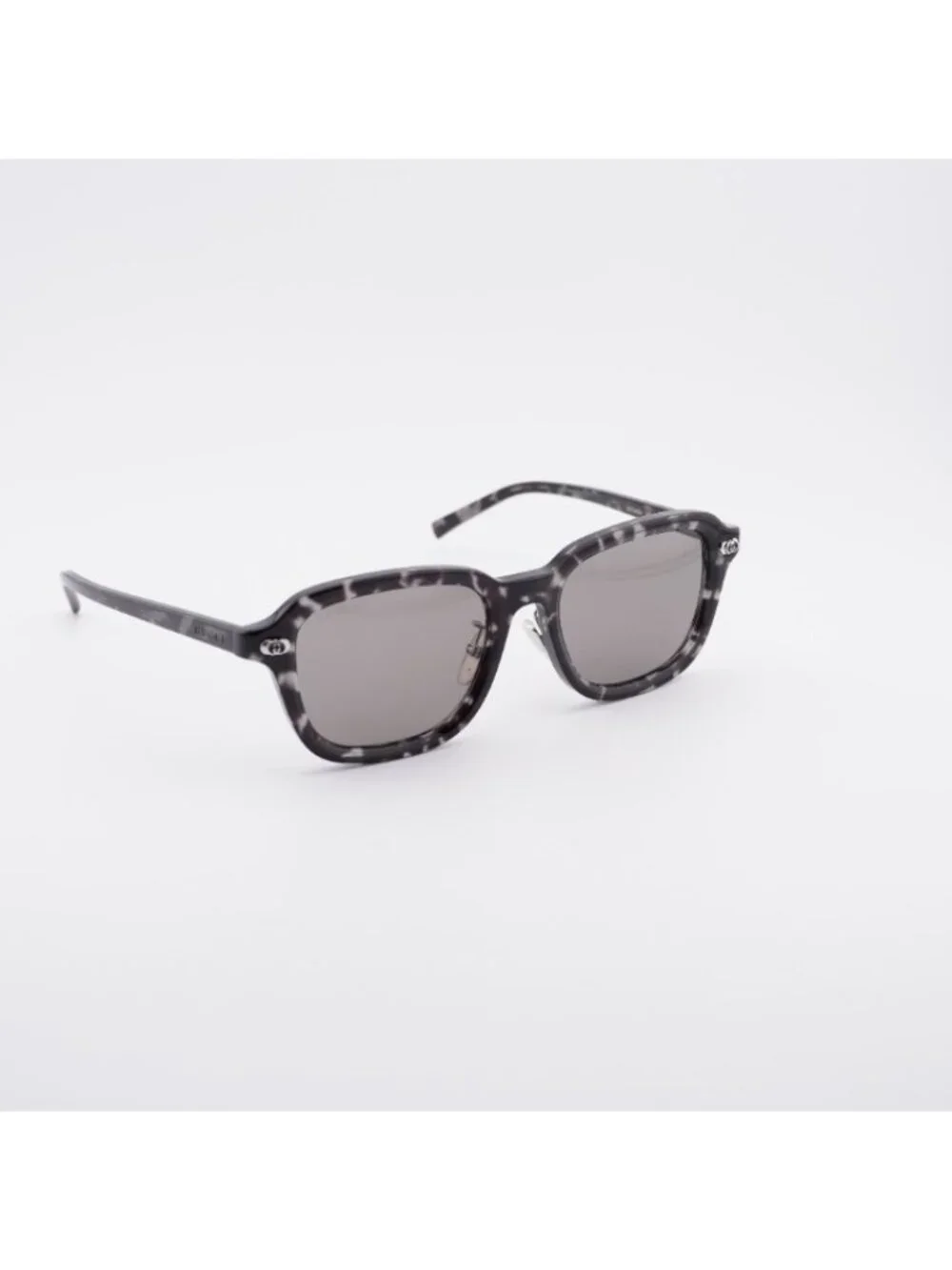 Gucci GG1948SK 002 Sunglasses Grey Havana Square Frame, Grey Lenses